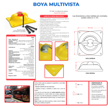 Boya Multivista En ABS y Vidrio