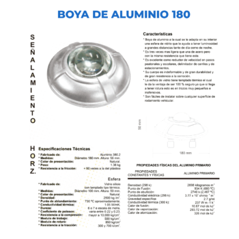 Boya De Aluminio 180
