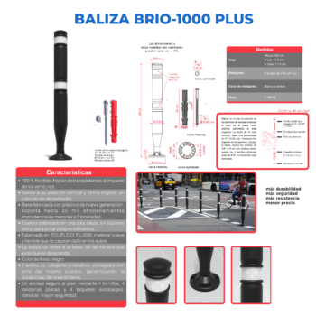 Baliza Brio 1000 Plus