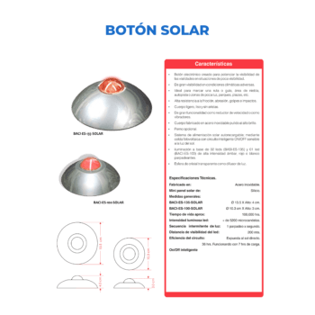 Boton Solar 135