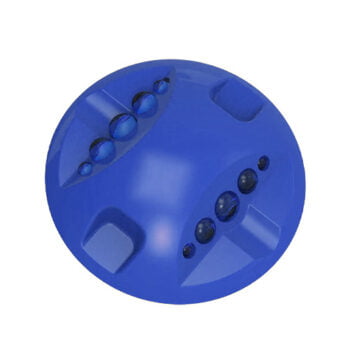 Botón Multivista Azul De Dos Caras