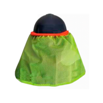 Protector Solar Para Cuello Perforada 29 x 31 cm Sin Reflejante Verde