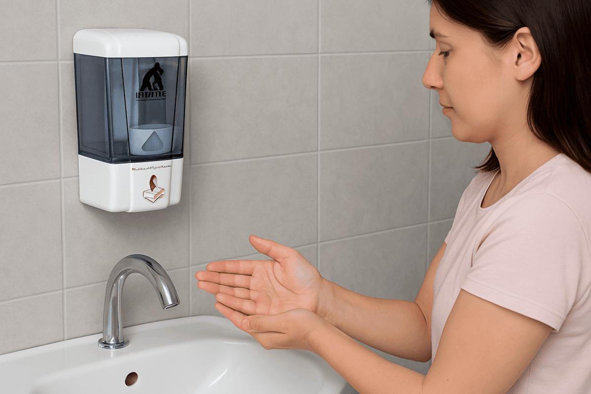 dispensador de jabon liquido