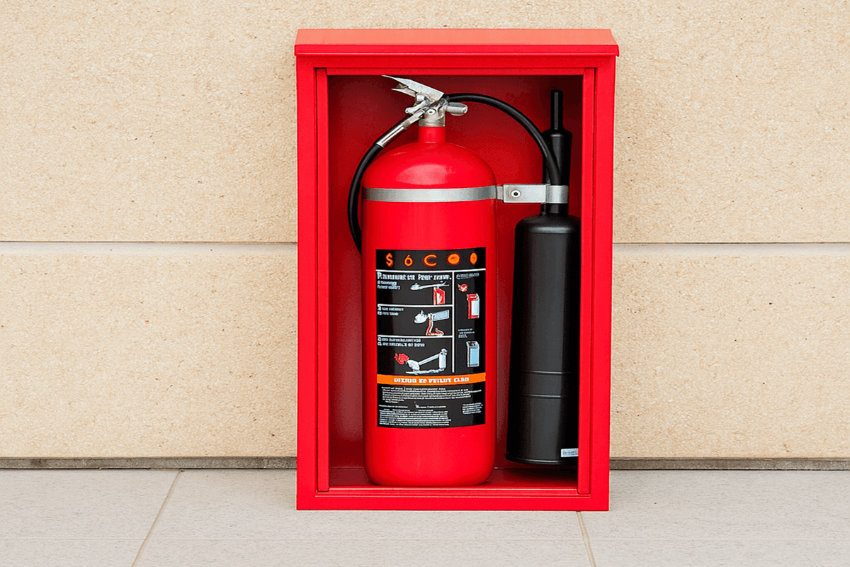 extintoress en zonas publicas