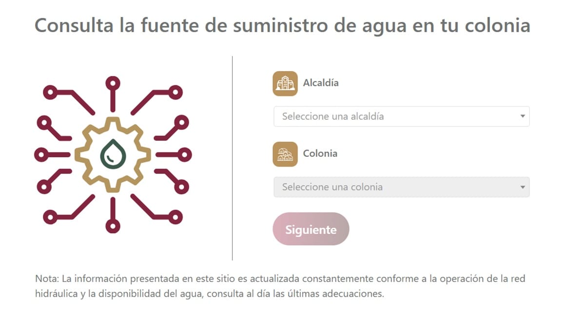 sacmex consulta por colonia